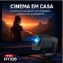 Projetor Inteligente Hy320 Pró 5G Smart 4K Wifi 6 Bluetooth 5.0 Android 11 - Norotech Imagem de Projetor Inteligente Hy320 Pró 5G Smart 4K Wifi 6 Bluetooth 5.0 Android 11