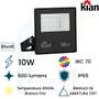 Imagem de Projetor Led Kian 10W Luz Branca 6500k Refletor Jardim