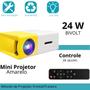 Imagem de Projetor Mini Filme Tv Celular Hdmi Espelhamento Portátil Hd Led