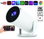 Imagem de Projetor Portátil 4k Android Full Hd Smart Wifi Cinema Home Hy300 Android 11 WiFi 5G Bluetooth HDMI