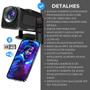 Imagem de Projetor Portátil inteligente Smart 4K Lançamento 2025 Hy320 Android apps Wifi Bluetooth HDMI, Espelha Celular, 150 polegadas, Videos Full HD