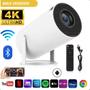 Imagem de Projetor smart 4K para home theater, com excelente qualidade de imagem e som.