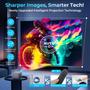 Imagem de Projetor Tasofac 4K com Foco Automático, Keystone, WiFi e Bluetooth