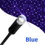 Imagem de Projetor USB Star Light Sky para interior de carro, azul, roxo