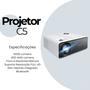 Imagem de Projetor Wzatco C5 6000 Lumens Multimídia Com Bluetooth