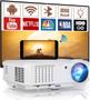 Imagem de Projetor ZCGION Smart Full HD 1080P 8000 lúmens WiFi Bluetooth