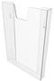 Imagem de Prontuário Porta Folha Display Vertical de Parede Acrílico A4