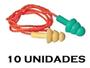 Imagem de Protetor Auricular Silicone Bicolor 13Db Com 10 Und