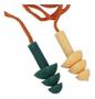 Imagem de Protetor Auricular Silicone Bicolor 13Db Com 10 Und