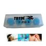 Imagem de Protetor Auricular Silicone Tampão Azul Dormir Nadar Tryde
