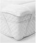 Imagem de Protetor colchão cama casal impermeável não faz barulho 1.40 x 1.90 x 0.40 com elástico resistente pousada 