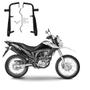 Imagem de Protetor de carenagem lateral com slider moto honda nxr 160 bros 2022 em diante
