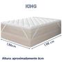 Imagem de Protetor de Colchão Pillow Top King Antialérgico Ortobom