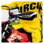 Imagem de Protetor de Mão Circuit - Dakar - Carbono e Branco - Modelo Universal - Big Trail - Off Road - Trail Média - Urbanas