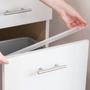 Imagem de Protetor de Porta Cabinet Hero Slimline Transparente (24cm) - Pacote com 4
