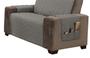 Imagem de Protetor de sofá matelado tamanho padrão 3 lugares 1,5 metros capa cor cinza