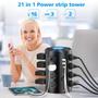 Imagem de Protetor de Surtos Power Strip Tower UWIWUTEI com 16 Tomadas