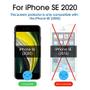 Imagem de protetor de tela de vidro amFilm para iPhone SE 2020, iPhone 8, 7, 6S, 6 (4.7")(2 Pack) Halo Free Tempered Glass Screen Protector (2020)