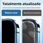 Imagem de Protetor de Tela de Vidro Temperado 4 Peças para iPhone - Compatível com Vários Modelos