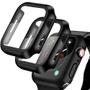 Imagem de Protetor de Tela e Case com Bumper para Apple Watch Series 4 a 10 (40mm, 41mm, 44mm, 45mm, 46mm)