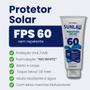 Imagem de Protetor e Bloqueador Solar Sunlau 60 FPS UVA/UVB