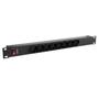 Protetor Eletronico EPR208 8 Tomadas Bivolt p/Rack Intelbras Imagem de Protetor Eletronico EPR208 8 Tomadas Bivolt p/Rack Intelbras