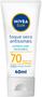 Imagem de Protetor facial nivea toque seco fps70 40ml