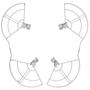 Imagem de Protetor Helice Drone Propeller Guard DJI Mini 4 PRO