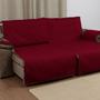 Imagem de PROTETOR IMPERMEÁVEL DE SOFÁ RETRÁTIL 2m x 2,40m COM BOLSO LATERAL E PORTA COPOS DE MDF