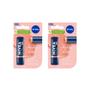 Imagem de Protetor Labial Nivea 4,8G Hidra Color Nude - Kit C/2 Un
