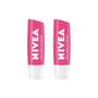 Imagem de Protetor Labial Nivea 4,8G Melancia Shine - Kit C/2 Un