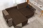 Imagem de Protetor sofa retratil e reclinavel 3 lugares 1.80 de assento 2 modulos dupla face rios enxovais