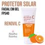 Imagem de Protetor Solar Facial Fps40 - Renovil - Abelha Rainha