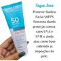 Imagem de Protetor Solar Facial Sunless FPS 50 Com Base Bege Medio