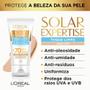 Imagem de Protetor Solar L'Oréal Paris Solar Expertise Facial Toque Limpo com Cor FPS 70