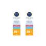 Imagem de Protetor Solar Nivea Facial 50G Beauty F50 Facial Seca- 2Un