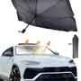 Imagem de Protetor Solar Parabrisa Painel Carro Dobrável Parasol Proteção Automotiva Térmica Guarda Sol Raios UV Retrátil