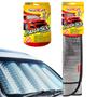 Imagem de Protetor Solar Quebra Sol Proteção Painel Parabrisa Parasol Sol Automotivo Carro Dobrável Retrátil