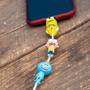Imagem de Protetores de Cabo Rick & Morty K-Blings - Kit com 3 Unidades