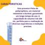 Imagem de Proveta Graduada De Plástico 1000ml Com Base - Nalgon