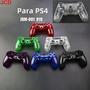 Imagem de PS4 V1 JDM-001 JDM-011 Capa Transparente Transparente Para Gamepad Com Kit De Substituição De Botões