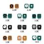 Imagem de PS5 PS4 Xbox One 3D Joystick Analógico Micro Switch Sensor Eixo Resistores Potenciômetro 10PCS