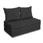 Imagem de Pufe Cama Dobrável Casal 130 Com 02 Almofadas Premium