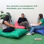 Imagem de Puff Almofadão Cheio Gigante Almofadão Grande Com Enchimento Para Eventos Casa