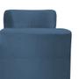 Imagem de Puff Athena Suede Azul Royal - Belliv Decor