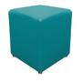 Imagem de Puff Banqueta Quadrado Dado Decorativo Sala de Estar Quarto Recepção Suede Azul Turquesa - DAMAFFÊ MÓVEIS