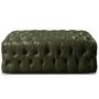 Imagem de Puff Chesterfield Duque Capitonê Espuma D28 Verde Musgo