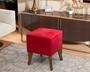 Imagem de Puff Glamour Vermelho - Comprar Moveis Em Casa