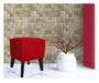 Imagem de Puff Glamour Vermelho - Comprar Moveis Em Casa