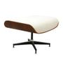 Imagem de Puff Ottoman Charles Eames Branco